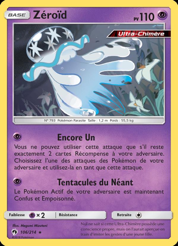 Zéroïd card