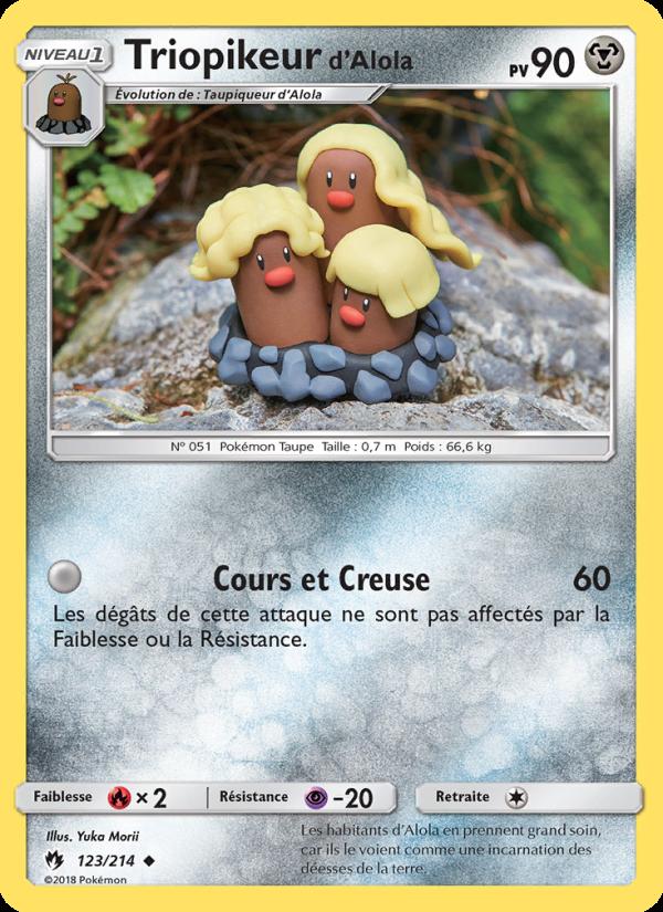 Triopikeur d’Alola card