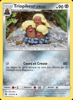 Triopikeur d’Alola card