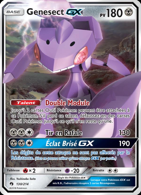 Genesect GX card