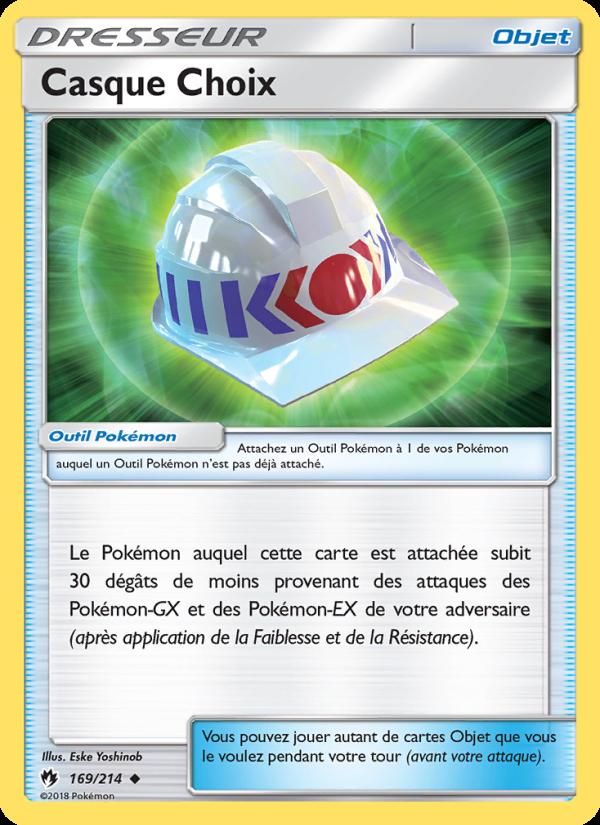 Casque Choix card