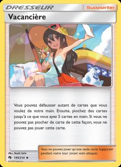 Vacancière card