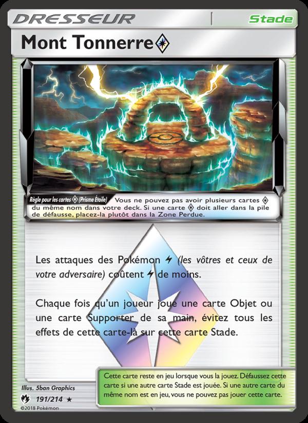 Mont Tonnerre ◇ card