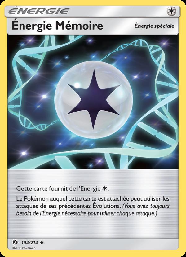 Énergie Mémoire card