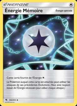 Énergie Mémoire card