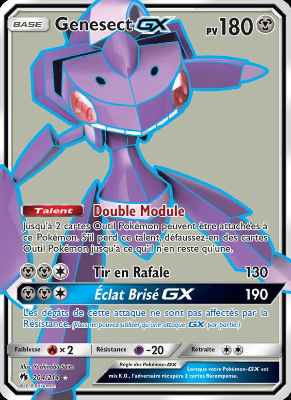 Genesect GX card