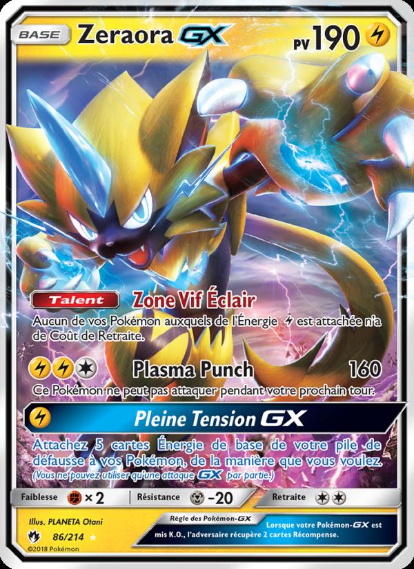 Zeraora GX card