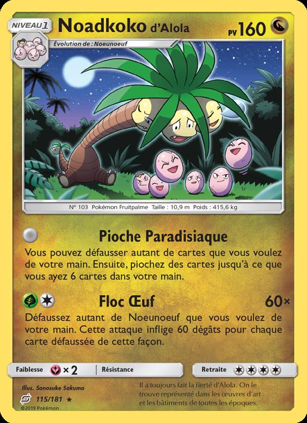 Noadkoko d’Alola card