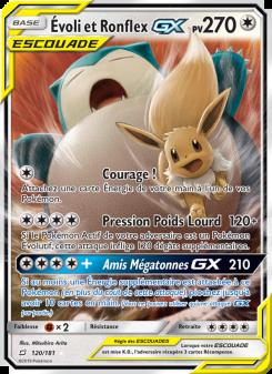 Évoli et Ronflex GX card