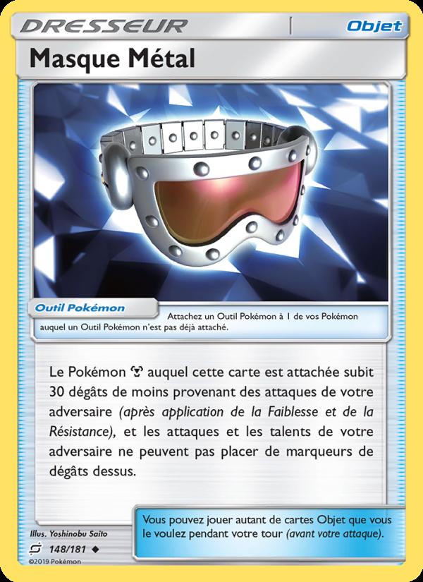 Masque Métal card