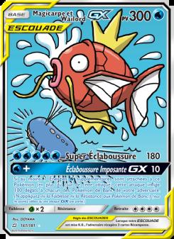 Magicarpe et Wailord GX card