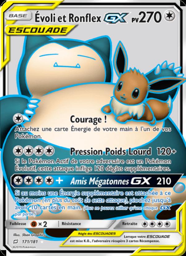 Évoli et Ronflex GX card