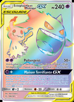 Ectoplasma et Mimiqui GX card