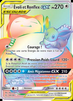 Évoli et Ronflex GX card