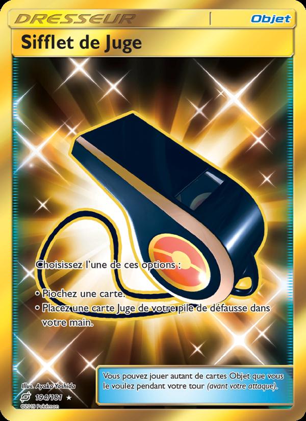 Sifflet de Juge card