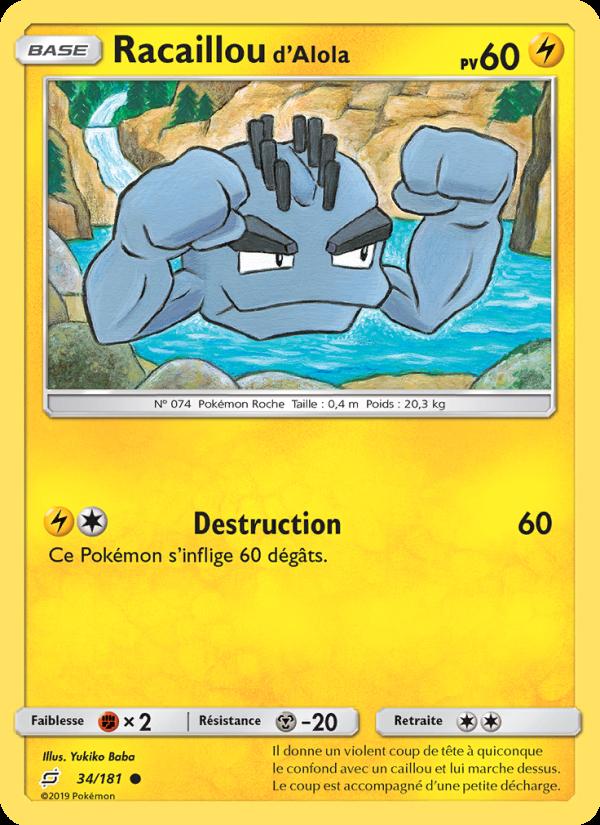 Racaillou d’Alola card