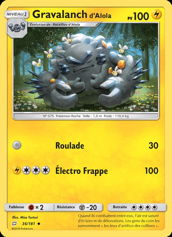 Gravalanch d’Alola card