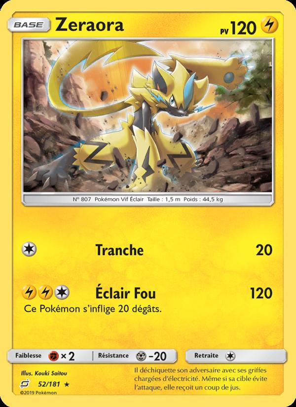 Zeraora card