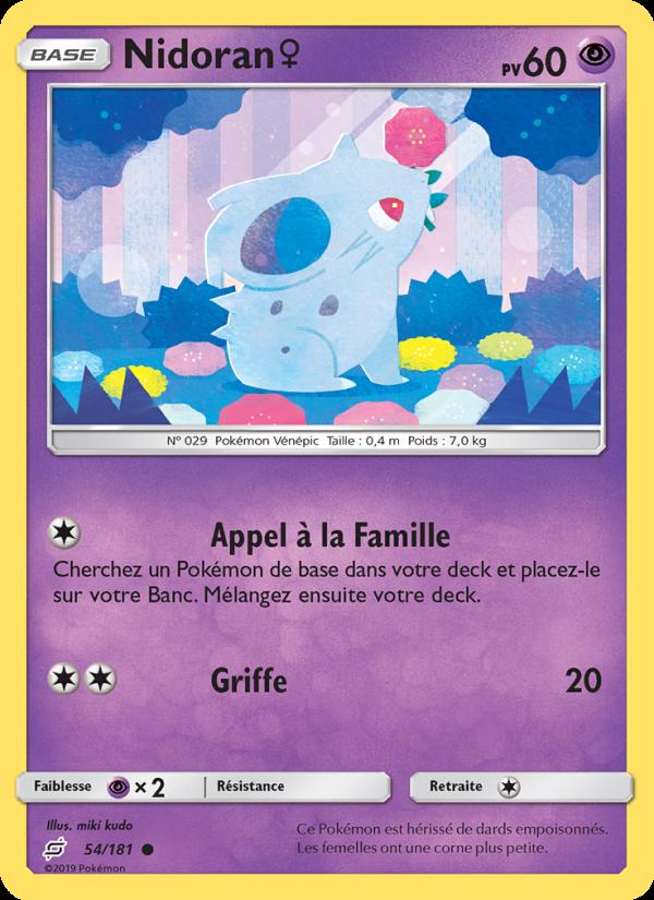 Nidoran♀ card