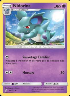 Nidorina card