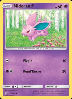 Nidoran♂ card