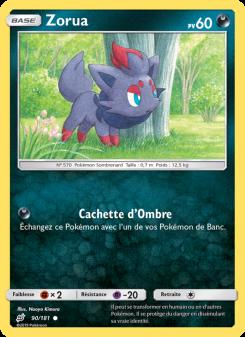 Zorua card
