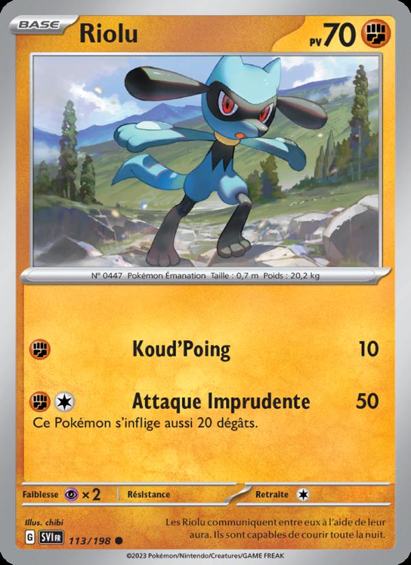 Riolu card