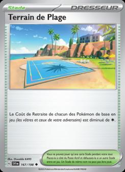 Terrain de Plage card