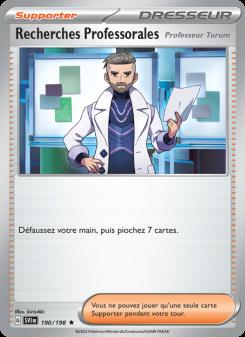Recherches Professorales card