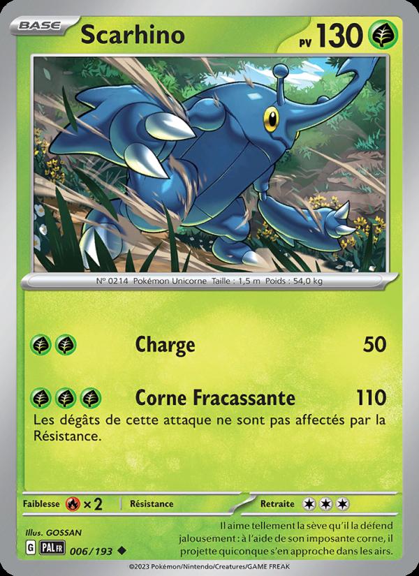 Scarhino card