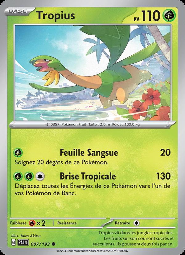 Tropius card