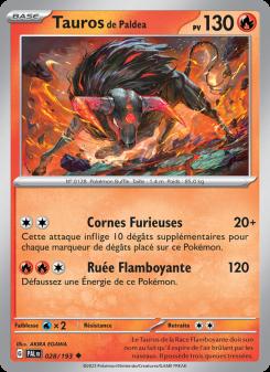 Tauros de Paldea card