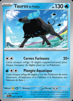 Tauros de Paldea card