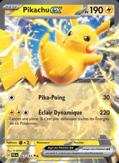 Pikachu-ex card