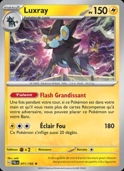 Luxray card