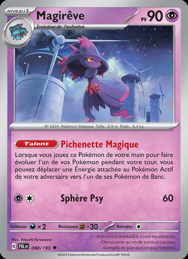 Magirêve card