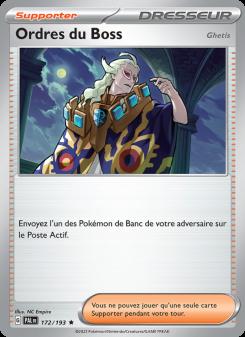 Ordres du Boss card