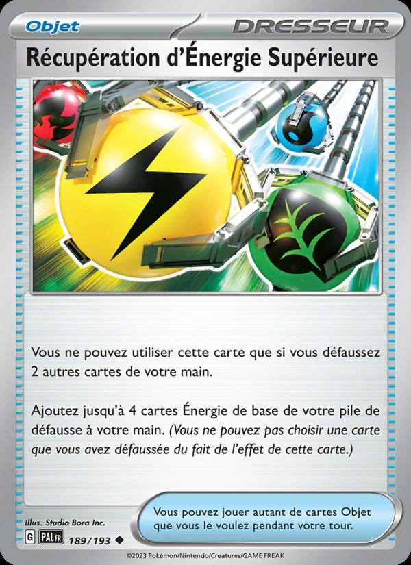 Récupération d'Énergie Supérieure card