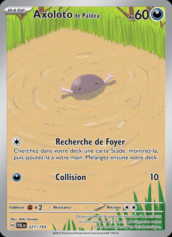 Axoloto de Paldea card