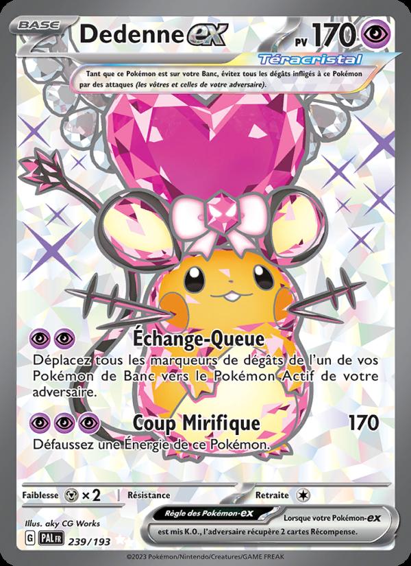 Dedenne-ex card