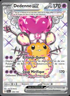 Dedenne-ex card