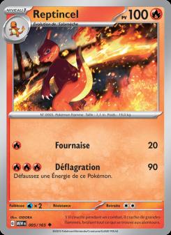 Reptincel card