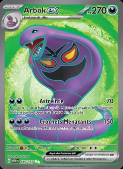 Arbok-ex card