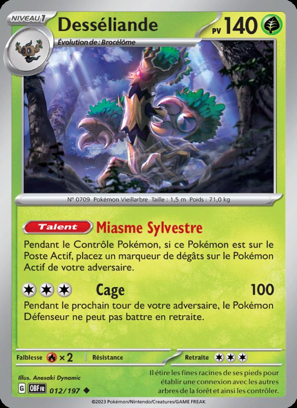 Desséliande card
