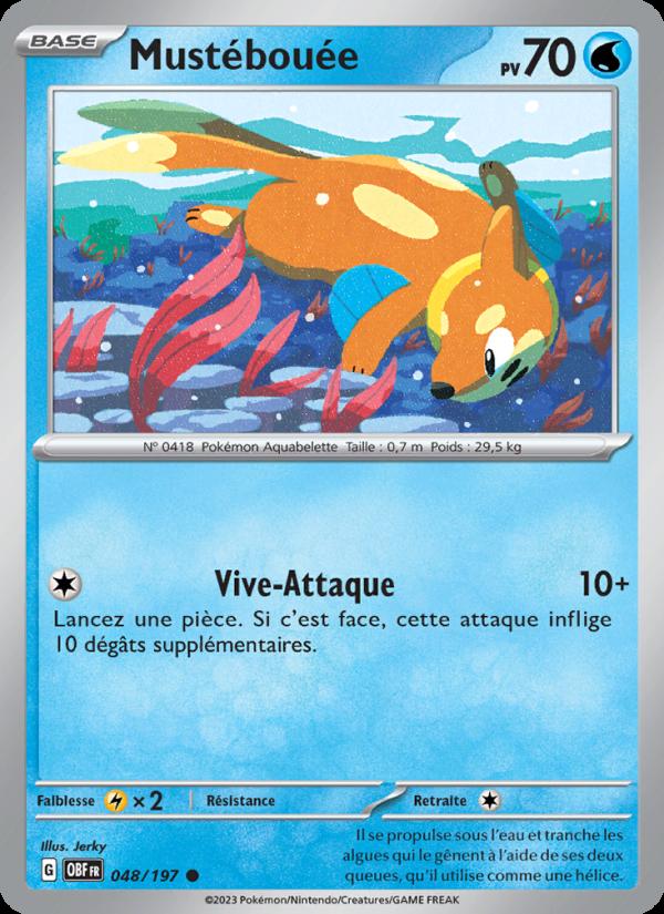 Mustébouée card