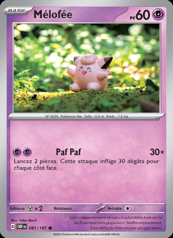 Mélofée card