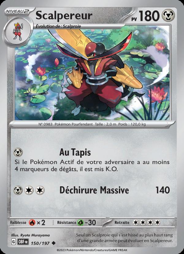 Scalpereur card