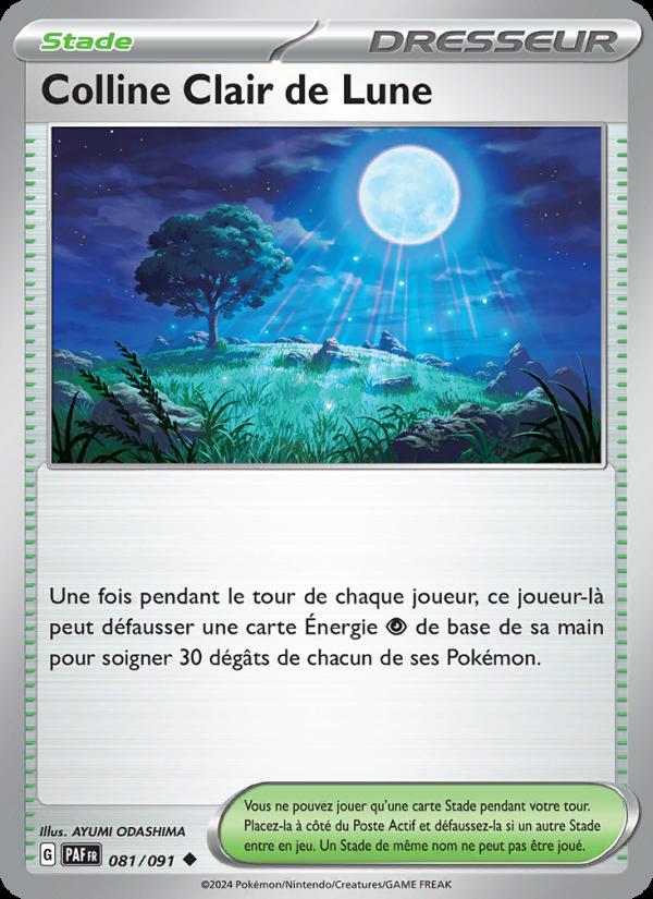 Colline Clair de Lune card