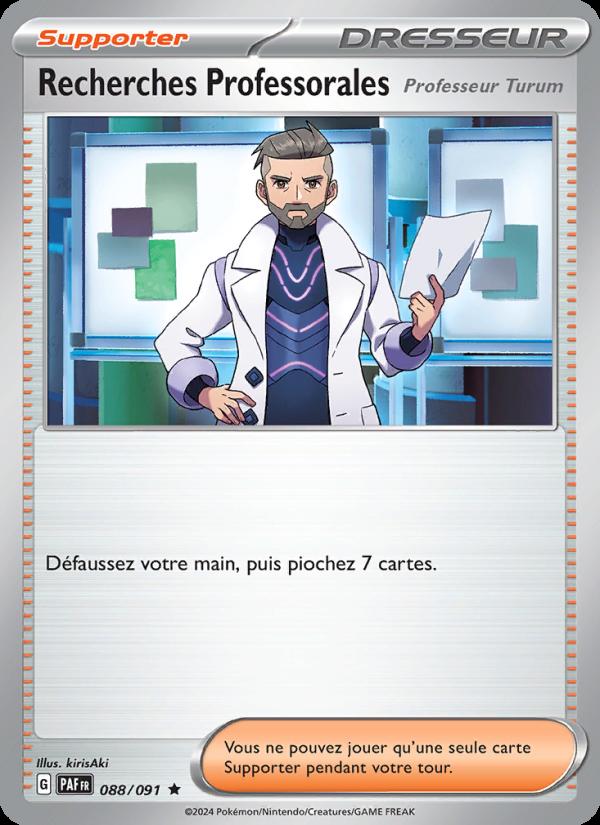 Recherches Professorales card