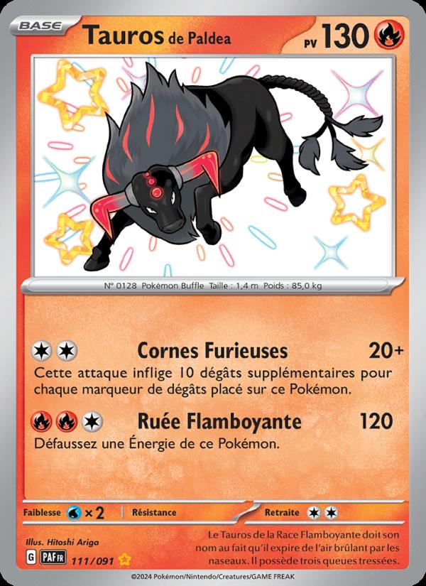 Tauros de Paldea card